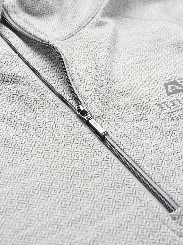 ALPINE PRO Hellgraues Herren-Shirt ALPINE PRO Wenp