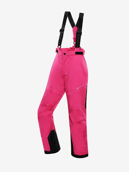 ALPINE PRO Dunkelrosa Mädchen-Skihose mit ptx-Membran ALPINE PRO Osago