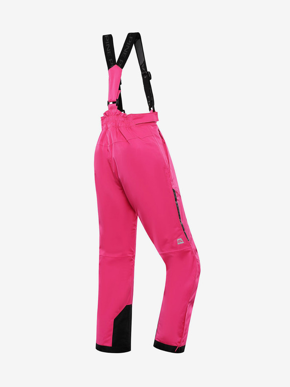 ALPINE PRO Dunkelrosa Mädchen-Skihose mit ptx-Membran ALPINE PRO Osago