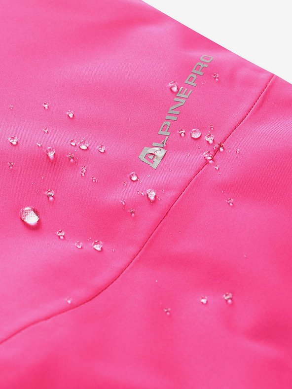 ALPINE PRO Dunkelrosa Mädchen-Skihose mit ptx-Membran ALPINE PRO Osago