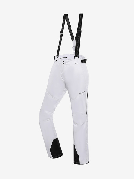 ALPINE PRO Weiße Damen-Skihose mit Membrane ptx ALPINE PRO Osago