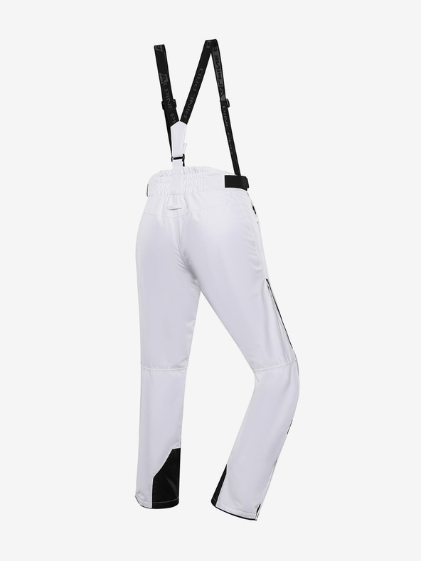 ALPINE PRO Weiße Damen-Skihose mit Membrane ptx ALPINE PRO Osago