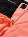 ALPINE PRO Orangefarbene Damenskihose mit Membrane PTX ALPINE PRO Osaga