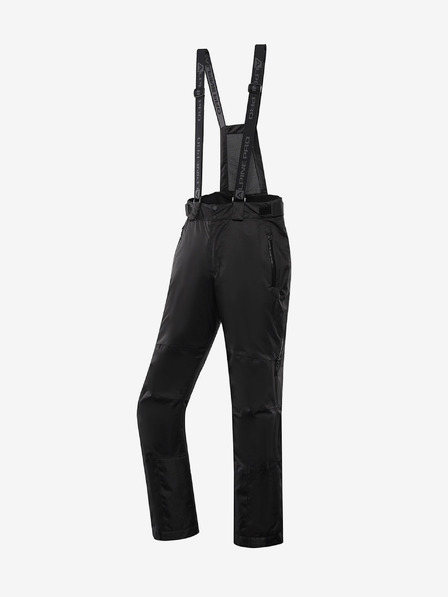 ALPINE PRO Schwarze Herrenskihose mit Membrane PTX ALPINE PRO Feler