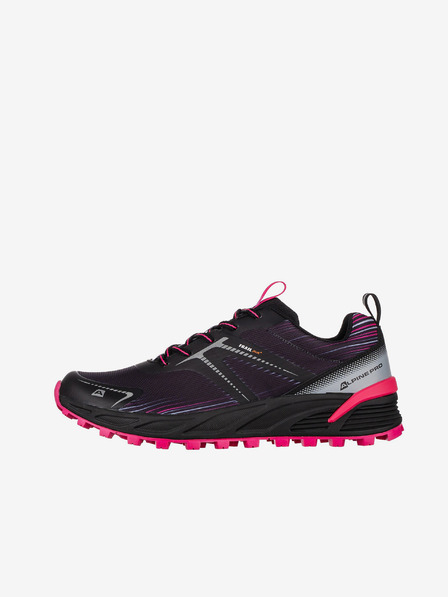 ALPINE PRO Rosa und schwarze Damen-Sportschuhe mit antibakterieller Sohle ALPINE PRO Hermone