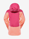 ALPINE PRO Orange-rosa Mädchen-Skijacke mit PTX-Membran ALPINE PRO Reamo