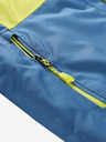 ALPINE PRO Blaugrüne Kinder-Skijacke mit PTX-Membran ALPINE PRO Reamo