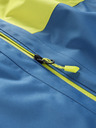 ALPINE PRO Blaugrüne Kinder-Skijacke mit PTX-Membran ALPINE PRO Reamo