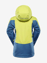 ALPINE PRO Blaugrüne Kinder-Skijacke mit PTX-Membran ALPINE PRO Reamo