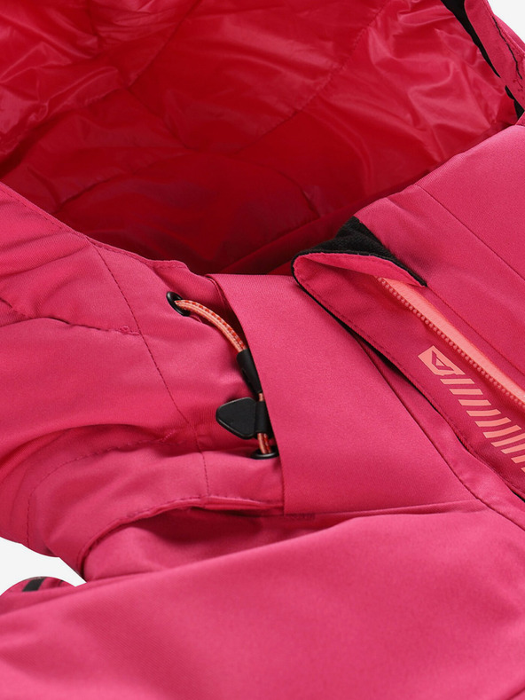 ALPINE PRO Dunkelrosa Damen-Skijacke mit Membrane PTX ALPINE PRO Reamo