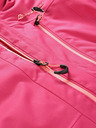 ALPINE PRO Dunkelrosa Damen-Skijacke mit Membrane PTX ALPINE PRO Reamo