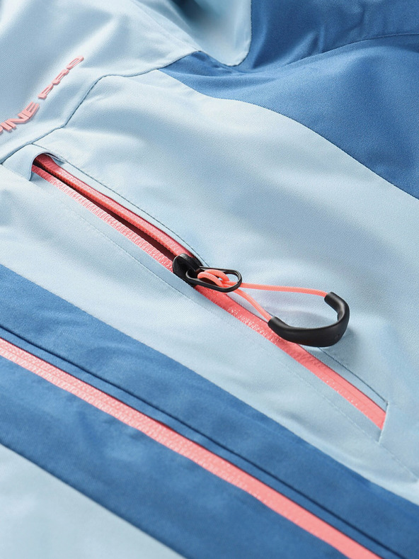 ALPINE PRO Blaue Damen-Skijacke mit Membrane PTX ALPINE PRO Reama