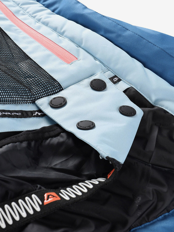 ALPINE PRO Blaue Damen-Skijacke mit Membrane PTX ALPINE PRO Reama