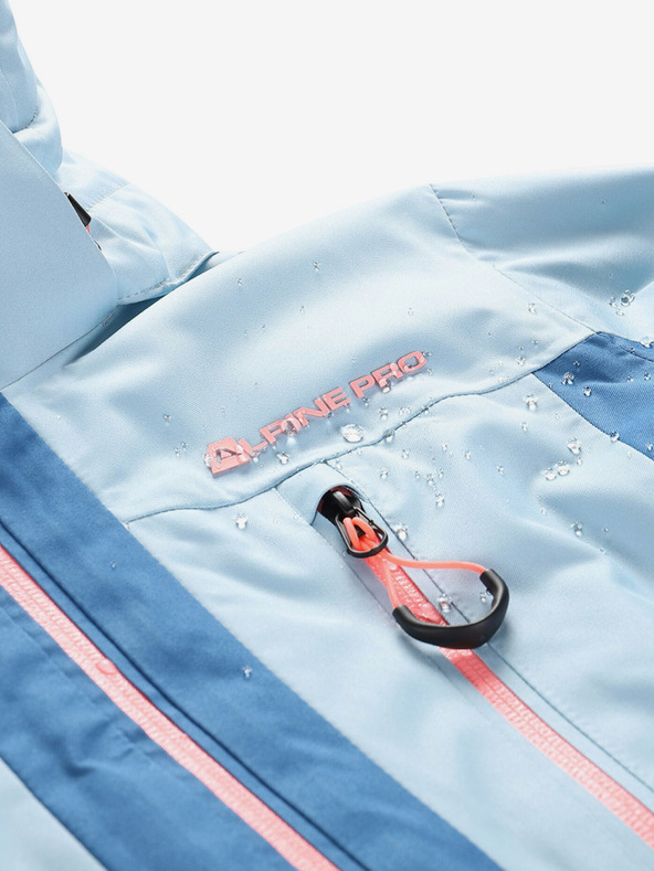 ALPINE PRO Blaue Damen-Skijacke mit Membrane PTX ALPINE PRO Reama