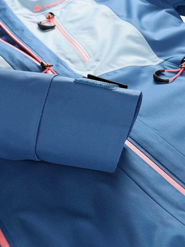 ALPINE PRO Blaue Damen-Skijacke mit Membrane PTX ALPINE PRO Reama