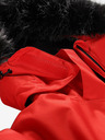 ALPINE PRO Rote Damen-Skijacke mit Membrane PTX ALPINE PRO Olada