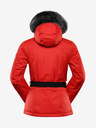 ALPINE PRO Rote Damen-Skijacke mit Membrane PTX ALPINE PRO Olada