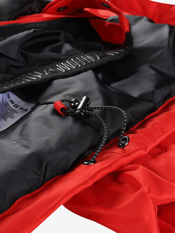 ALPINE PRO Rote Damen-Skijacke mit Membrane PTX ALPINE PRO Olada