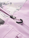 ALPINE PRO Grau-lila Damen-Skijacke mit Membrane PTX ALPINE PRO Uzera