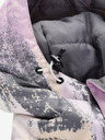 ALPINE PRO Grau-lila Damen-Skijacke mit Membrane PTX ALPINE PRO Uzera