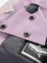 ALPINE PRO Grau-lila Damen-Skijacke mit Membrane PTX ALPINE PRO Uzera