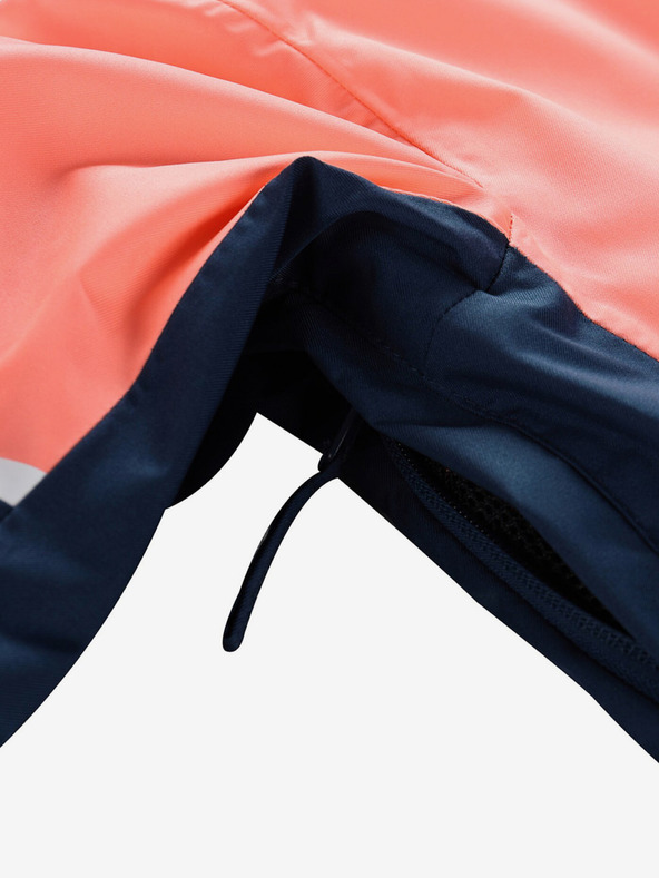 ALPINE PRO Orangefarbene Kinder-Skijacke mit PTX ALPINE PRO Zaribo-Membran