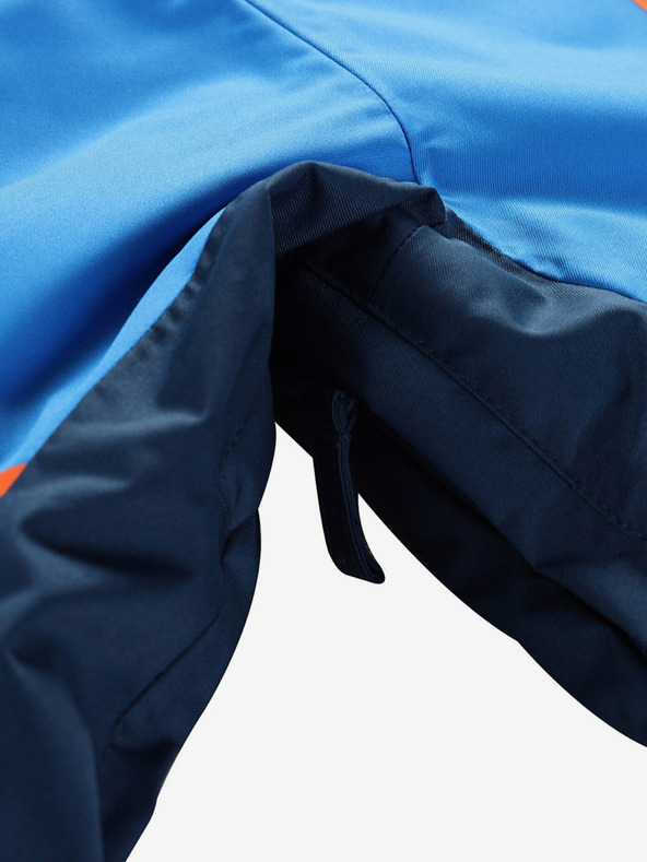 ALPINE PRO Blaue Kinderskijacke mit Membrane PTX ALPINE PRO Zaribo