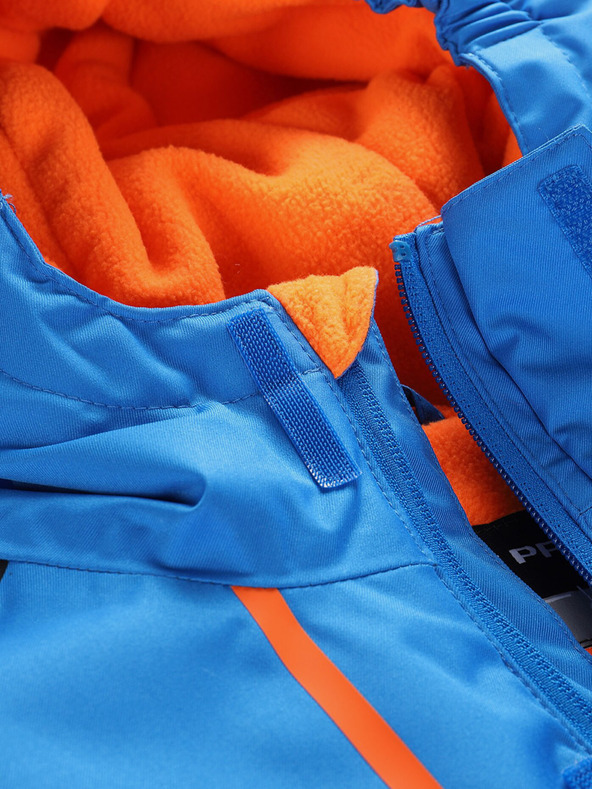 ALPINE PRO Blaue Kinderskijacke mit Membrane PTX ALPINE PRO Zaribo