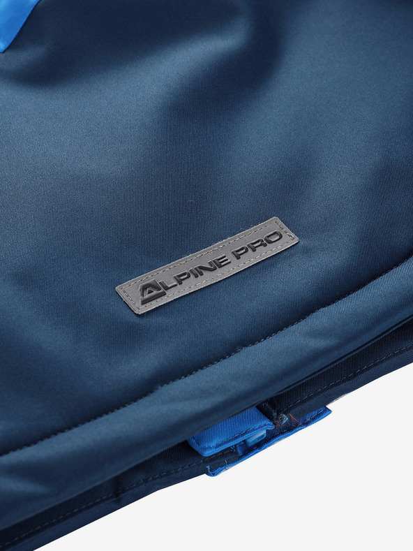 ALPINE PRO Blaue Kinderskijacke mit Membrane PTX ALPINE PRO Zaribo