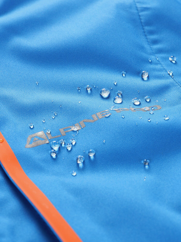 ALPINE PRO Blaue Kinderskijacke mit Membrane PTX ALPINE PRO Zaribo