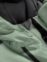 ALPINE PRO Grüne Kinderskijacke mit Membrane PTX ALPINE PRO Zaribo