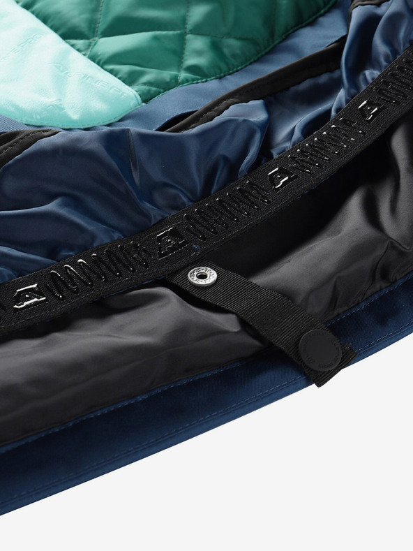 ALPINE PRO Grüne Damen-Skijacke mit Membrane PTX ALPINE PRO Zaribo