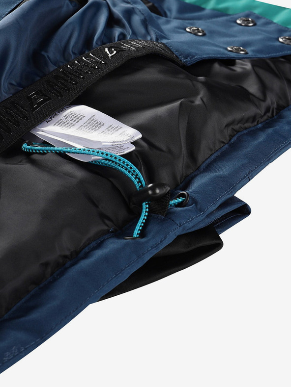 ALPINE PRO Grüne Damen-Skijacke mit Membrane PTX ALPINE PRO Zaribo