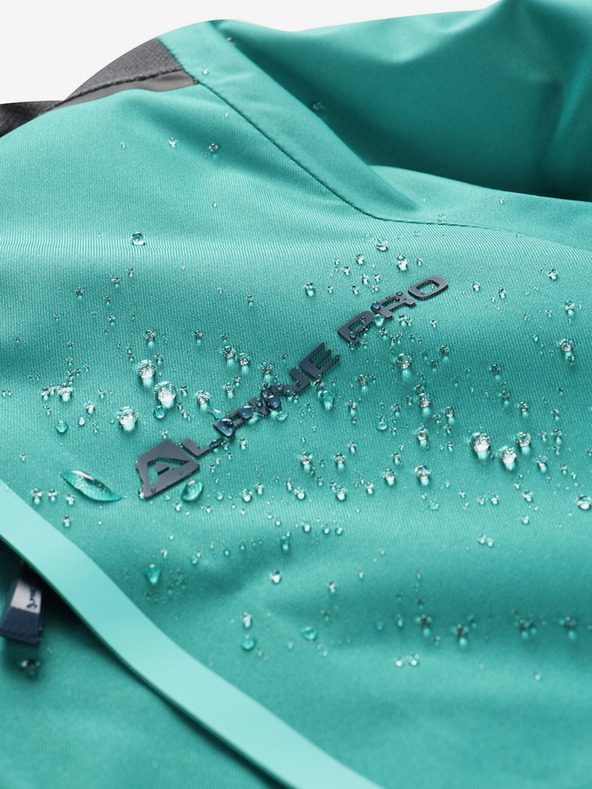 ALPINE PRO Grüne Damen-Skijacke mit Membrane PTX ALPINE PRO Zaribo