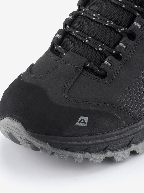 ALPINE PRO Schwarze Herren Outdoor-Stiefel mit Membrane PTX ALPINE PRO Kneiffe
