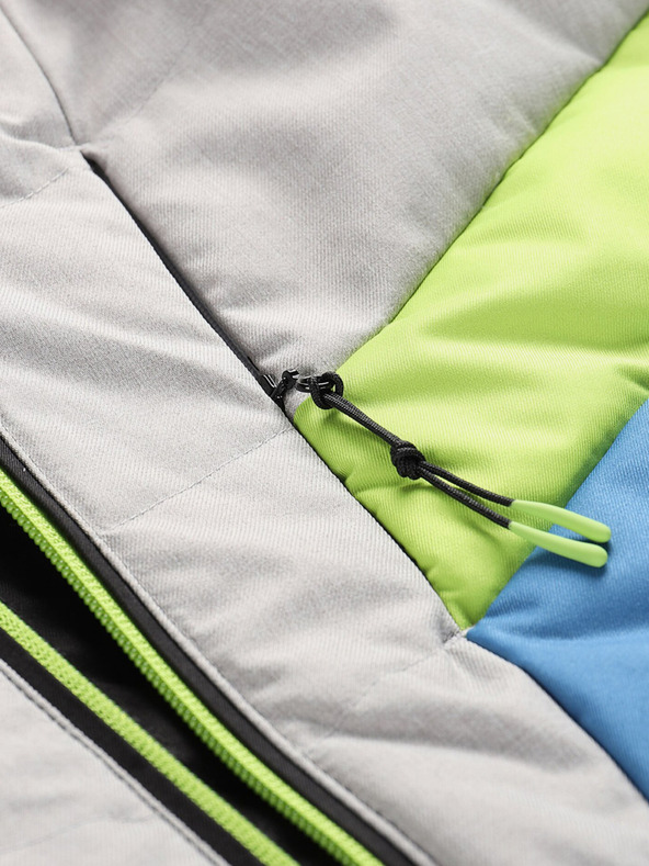 ALPINE PRO Schwarze Herren-Daunen-Skijacke ALPINE PRO Feedr