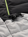 ALPINE PRO Schwarze Herren-Daunen-Skijacke ALPINE PRO Feedr