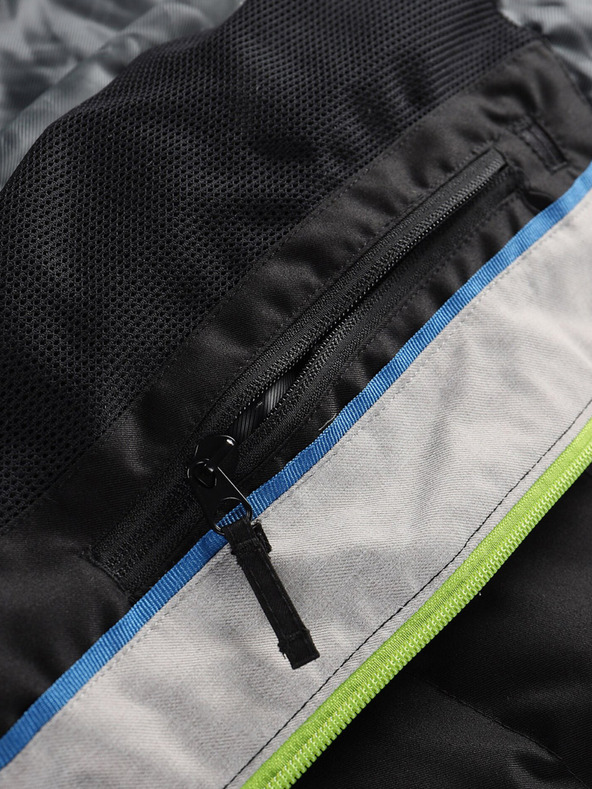 ALPINE PRO Schwarze Herren-Daunen-Skijacke ALPINE PRO Feedr