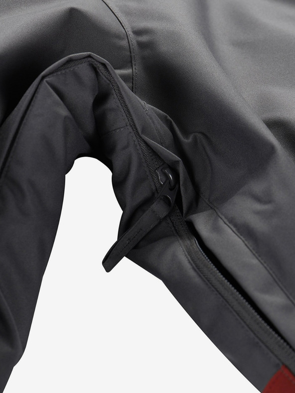 ALPINE PRO Herren-Skijacke ALPINE PRO Uzer bordeauxfarben