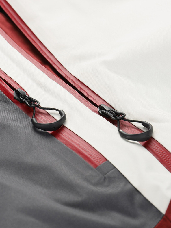 ALPINE PRO Herren-Skijacke ALPINE PRO Uzer bordeauxfarben