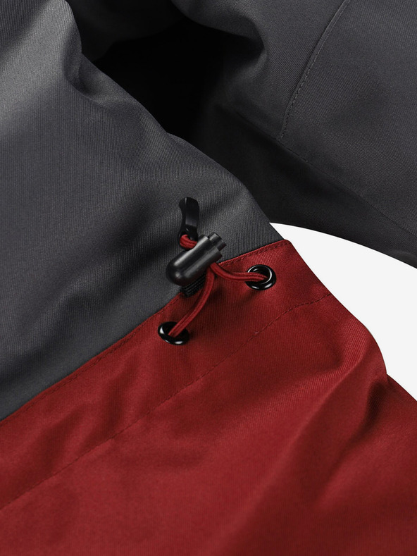 ALPINE PRO Herren-Skijacke ALPINE PRO Uzer bordeauxfarben