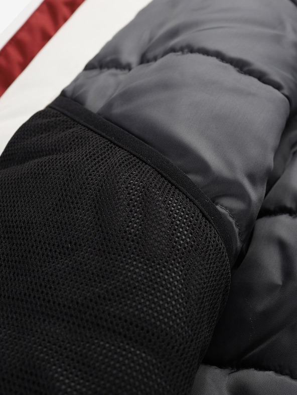 ALPINE PRO Herren-Skijacke ALPINE PRO Uzer bordeauxfarben