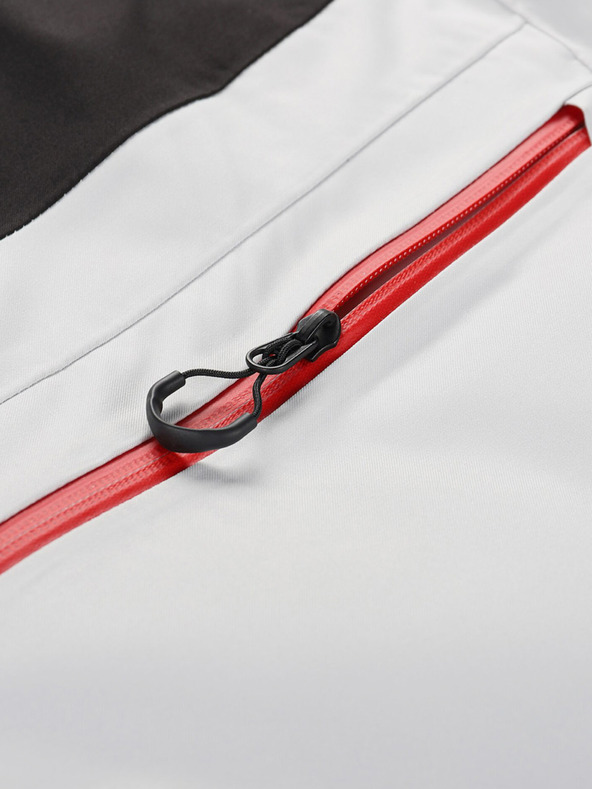 ALPINE PRO Graue Herren-Skijacke ALPINE PRO Uzer