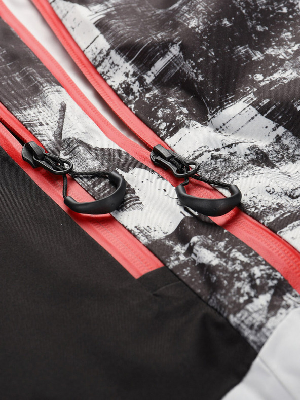 ALPINE PRO Graue Herren-Skijacke ALPINE PRO Uzer