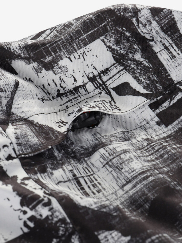 ALPINE PRO Graue Herren-Skijacke ALPINE PRO Uzer