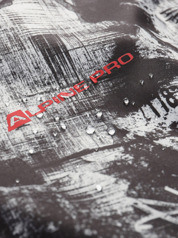 ALPINE PRO Graue Herren-Skijacke ALPINE PRO Uzer