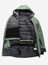 ALPINE PRO Grüne Herren-Skijacke ALPINE PRO Omeq