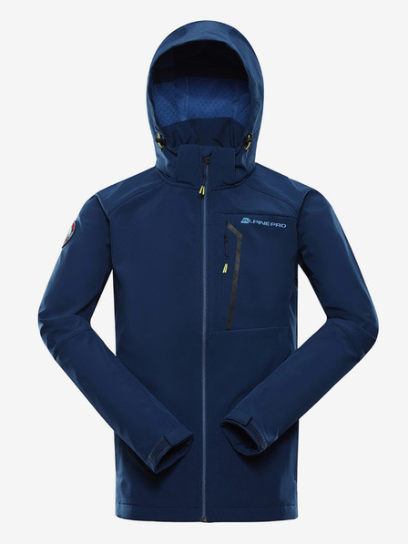 ALPINE PRO Dunkelblaue Herren-Softshell-Jacke ALPINE PRO Hoor