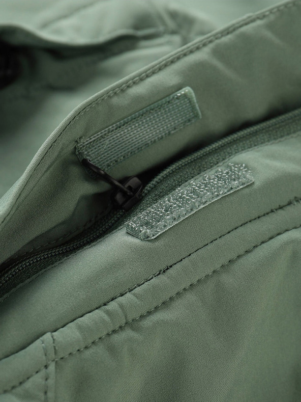 ALPINE PRO Grüne Herren-Softshell-Jacke ALPINE PRO Hoor