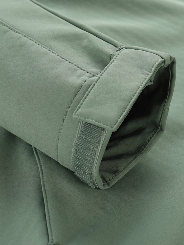 ALPINE PRO Grüne Herren-Softshell-Jacke ALPINE PRO Hoor